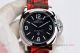 Copy Panerai PAM 00000 Luminor 44mm Watch Black Dial With Red Camo Rubber Band (2)_th.jpg
